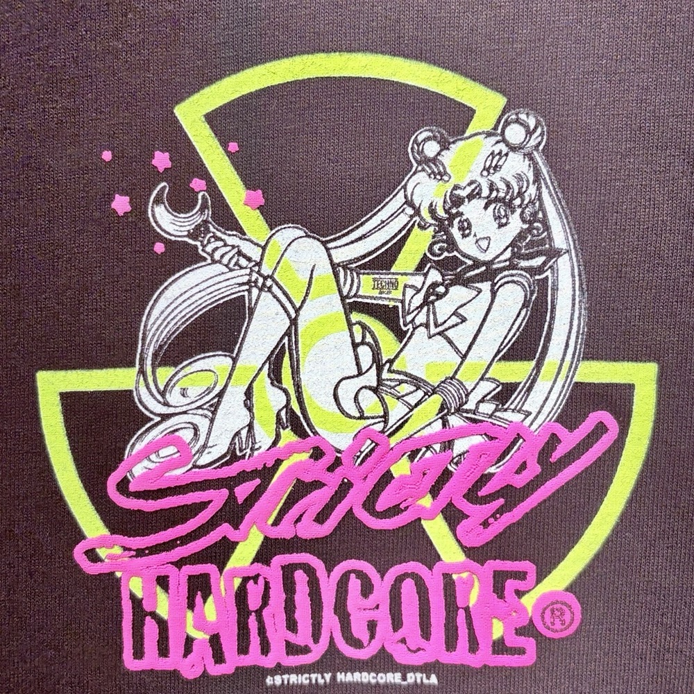 Strictly Hardcore Underground Rave EDM T-shirt Size XL Sailor Moon Dancing - Picture 11 of 11